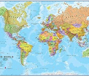 Oxford Wall Maps English (Pack of 6) Paper