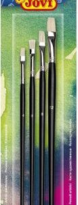 JOV8185 JOVI Paint Brsh Artist 5Pk Crd (# 0, 4, 6, 8, 12)8412027008549