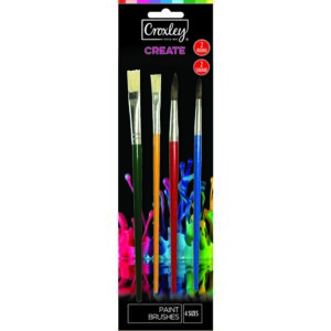 CROXLEY CREATE Beginners Paintbrush 4 Piece Set - PAIB2104