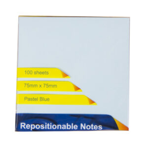 SELLO-NOTE 75x75mm Pastel Blue 1x100 Sheets - SN17503
