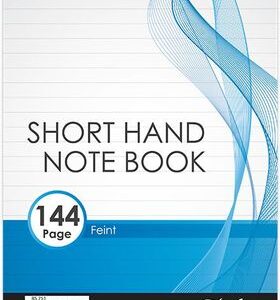 Treeline A5 Short Hand Notebook Feint 144 Page - 12-5201-00