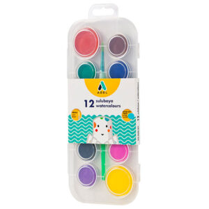4KIDS WATER COLOUR  PAINT 12 TABLET  - DAADL2290921