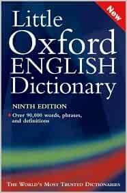 Little OXFORD Dictionary 9th Edition - DIC139909