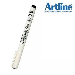 Artline EK 243 Black Calligraphy Marker 2.0mm - Each - 41-0415-01