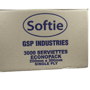 GSP Industries Softie Serviettes 1 Ply X 3000 - GSP-Econo
