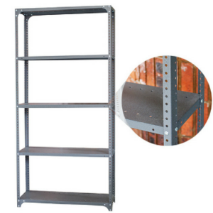 Triple H Display Super Steel Shelving 5 Shelves - AUC17