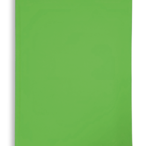 A5 SOFT TOUCH JOURNAL - RIBBON / ROUNDED CORNERS / H&T BANDS - LIME GREEN - 432930