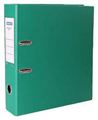 Freedom Lever Arch File Pvc Welded Metal Compressor + Rado Clip Green - 015Z-GREEN