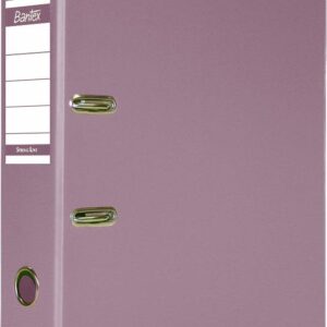 Bantex Lever Arch File A4 70mm PVC Metallic Pink - B1450MET23