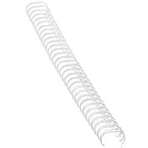 Fellowes Ringwire 8.0mm / 5/16 inch 2:1 White 100pk – RRW08.0WT2:1
