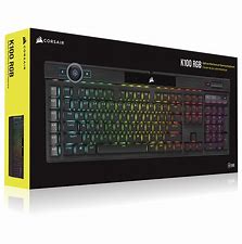 CORSAIR K100 RGB Optical-Mechanical Wired CORSAIR OPX Switch Keyboard with RGB Backlighting – Black. - CH-912A01A-NA