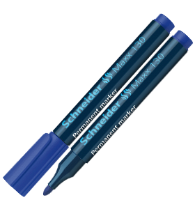MAXX 130 - BULLET POINT PERMANENT MARKER BLUE  - DASCH113003