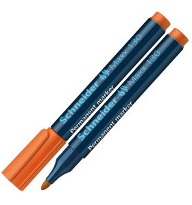 MAXX 130 - BULLET POINT PERMANENT MARKER ORANGE  - DASCH113006